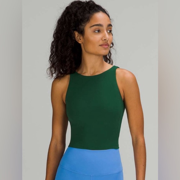 lululemon athletica Tops - Lululemon Align High-Neck Tank Top - Everglade Green